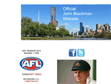 Tablet Screenshot of blackman.com.au